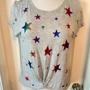 T-Shirt with Stars, NWOT size M